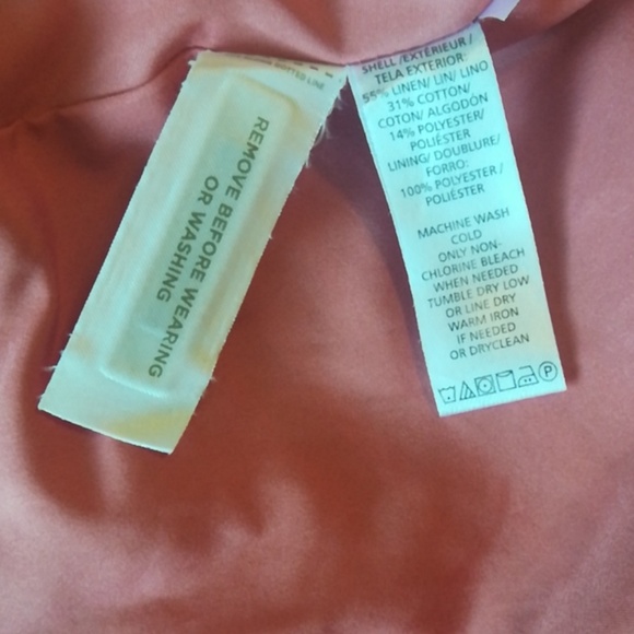 Like New Loft pink and tan skirt - Picture 4 of 4